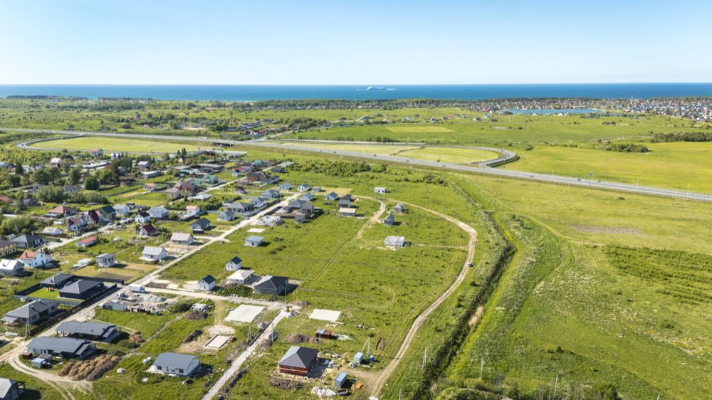 Участок Коврово с видом на море